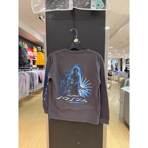 2002 Dragon Ball Z Vintage Trunks Super Saiyan Long Sleeve Tee Shirt Vegeta Goku